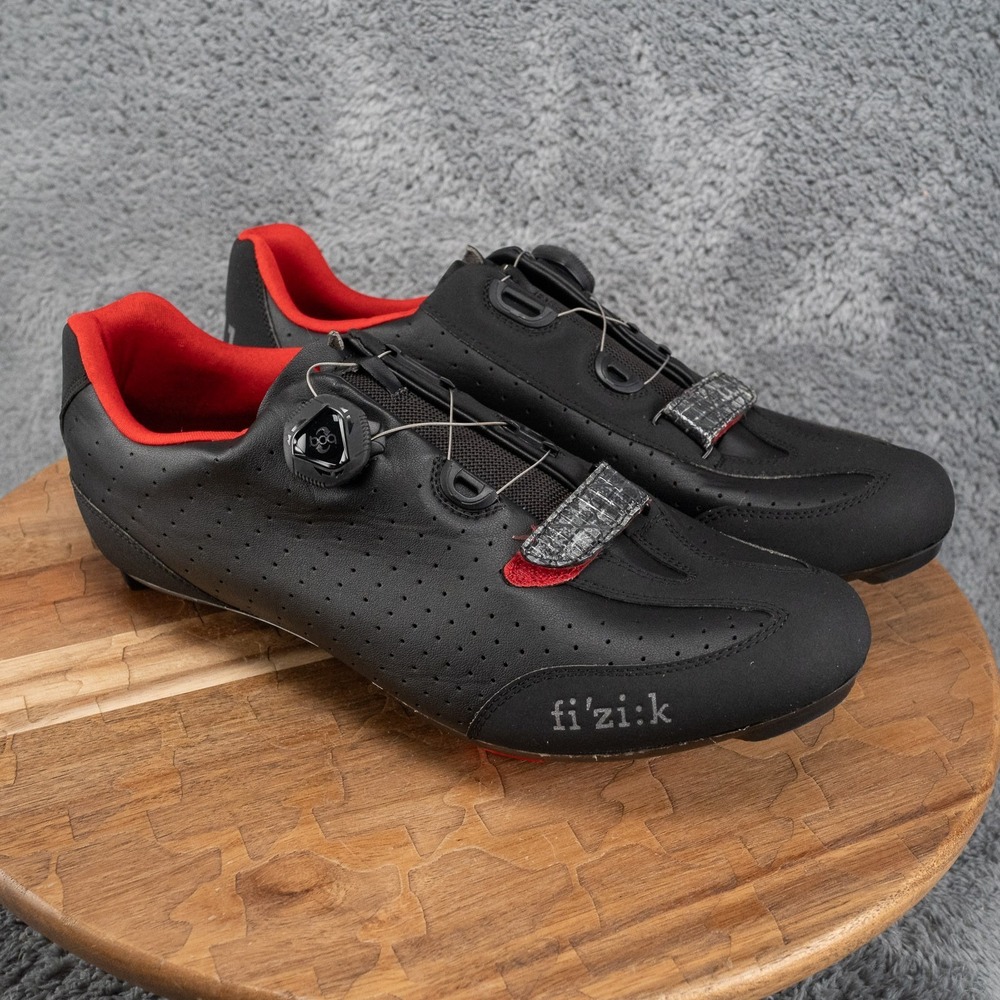 Fizik R3B Uomo Carbon BOA Road Bike Shoes Black Size EU 45 UK 11 US 11.5